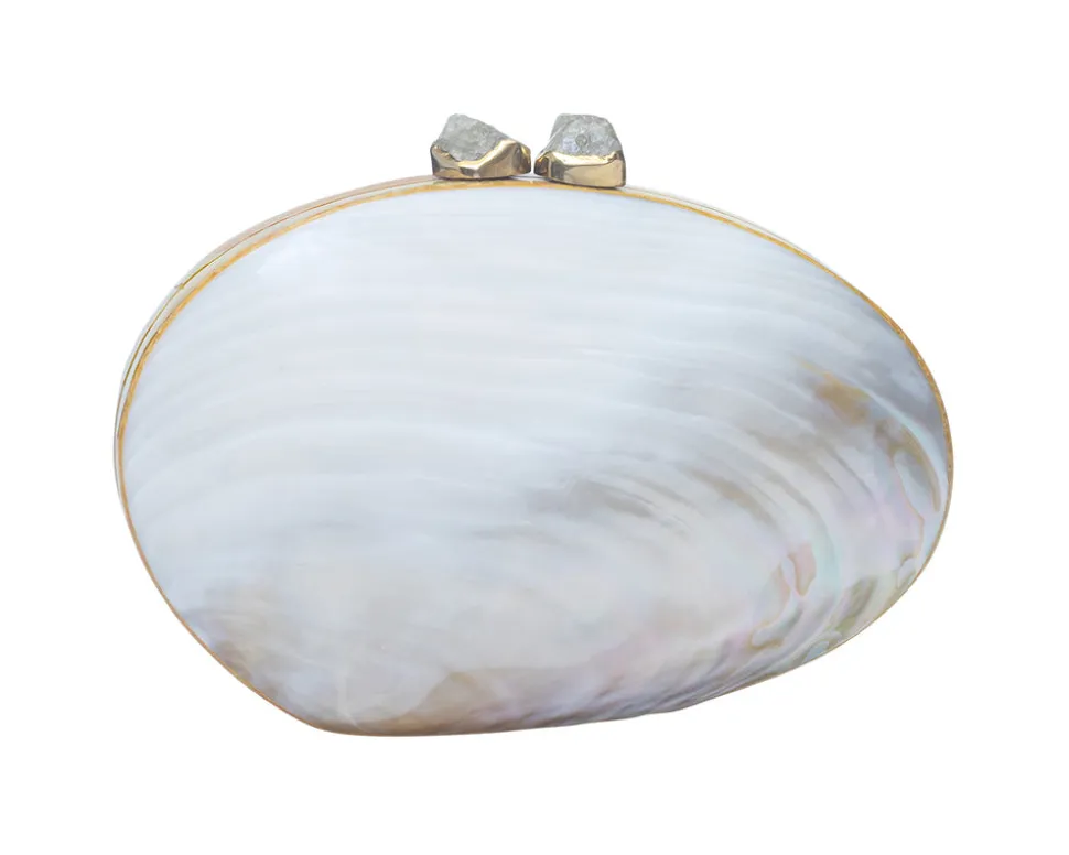 Ariel Clutch in White