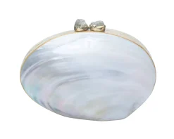 Ariel Clutch in White