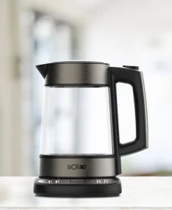 Aroa Premium Adjustable Temperature Cordless Glass Kettle