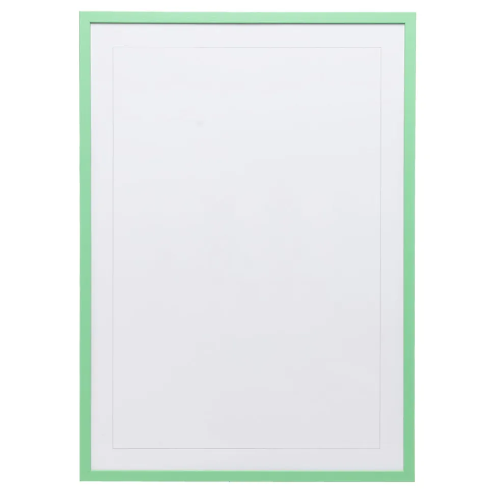 Arsenic Green Wood Picture Frame