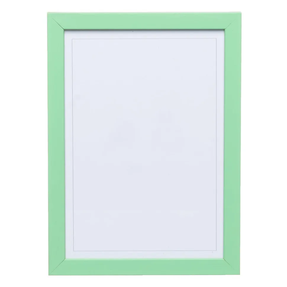 Arsenic Green Wood Picture Frame