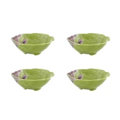 Artichoke Bowl in Green 5", set of 4