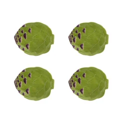 Artichoke Dinner Plate, Set of 4