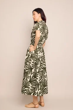 Asbury Dress in Cataline Olive