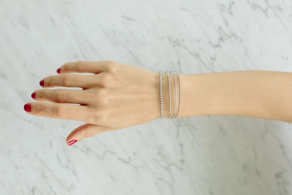 Ascending Tennis Bracelet