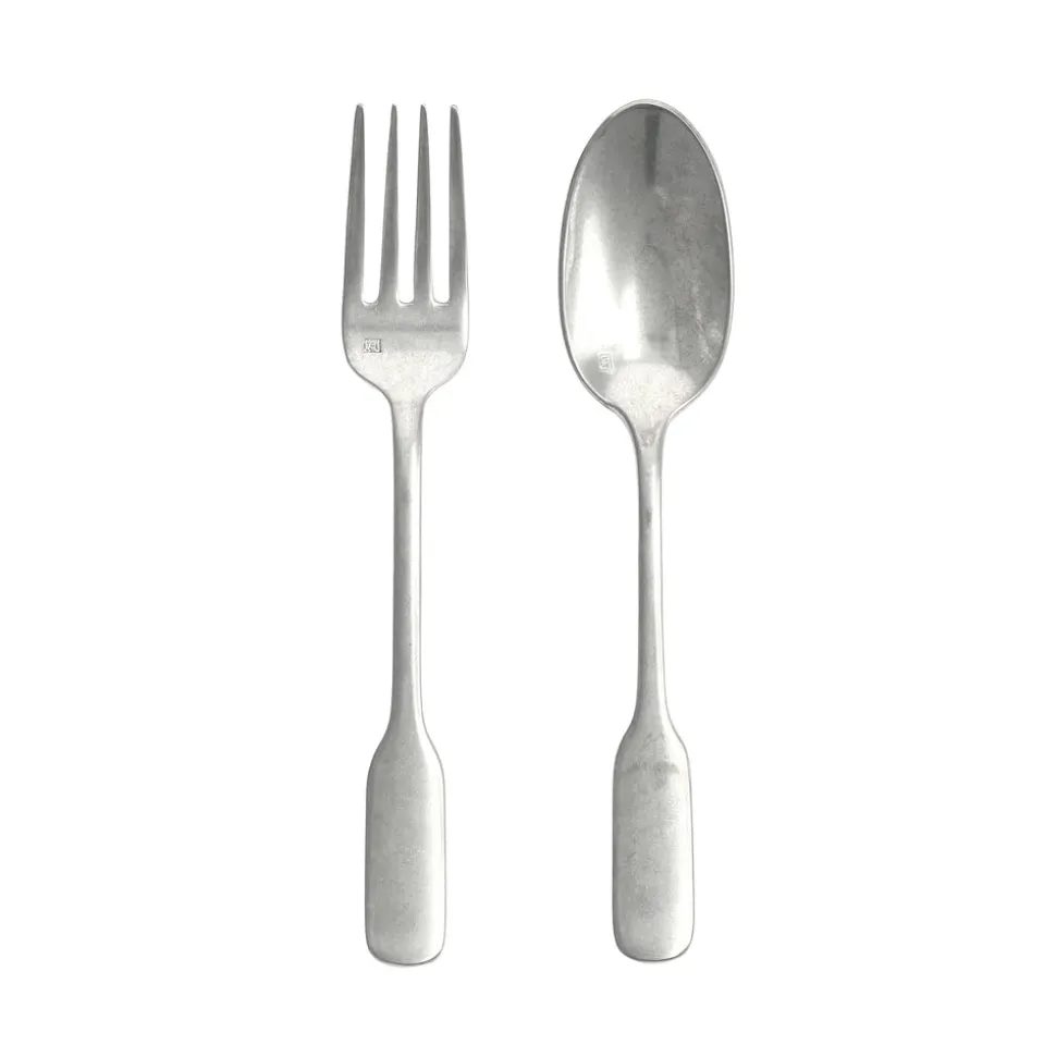 Ashton Antiqued 2-Piece Flatware Set