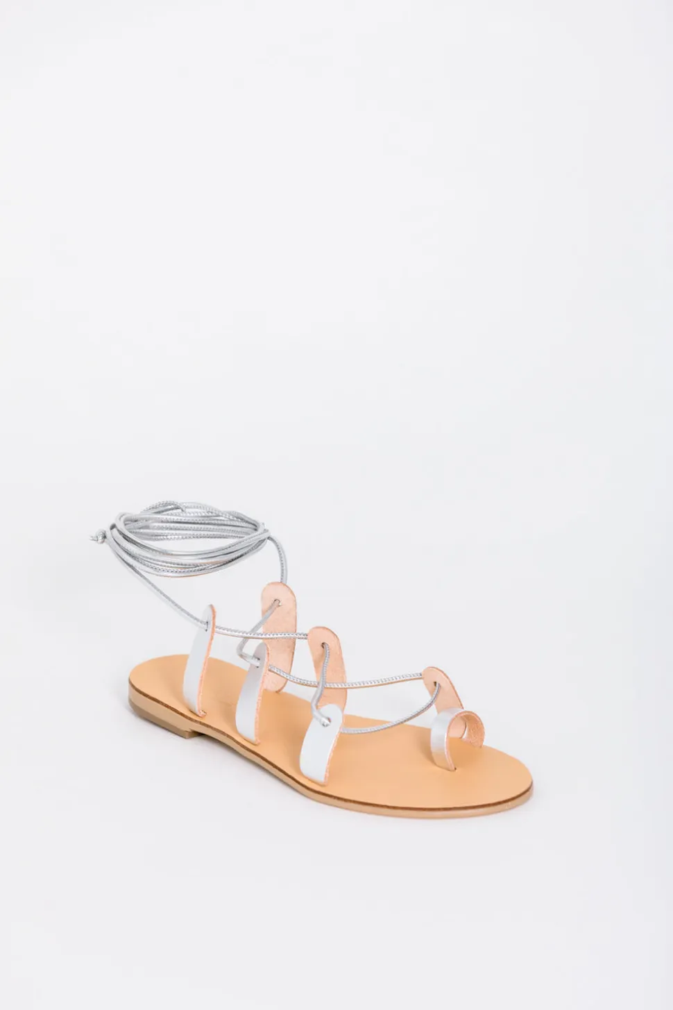 Athena Vegetable Tanned Leather Sandal