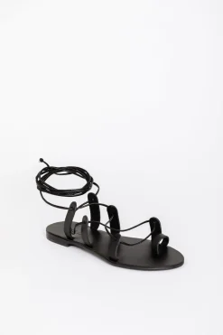 Athena Vegetable Tanned Leather Sandal