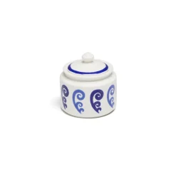 Athenee Peacock Two Tone Blue Tea Set