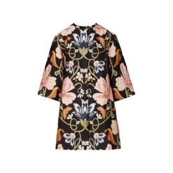 Audrey Coat in Floral Vines