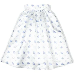 Audrey Skirt in Floral Delft