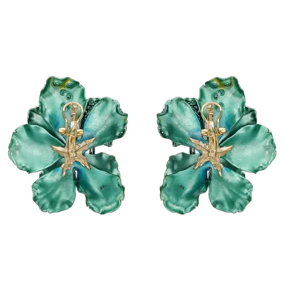 Aurora Poppy Earrings