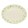 Ava Oval Platter in Green