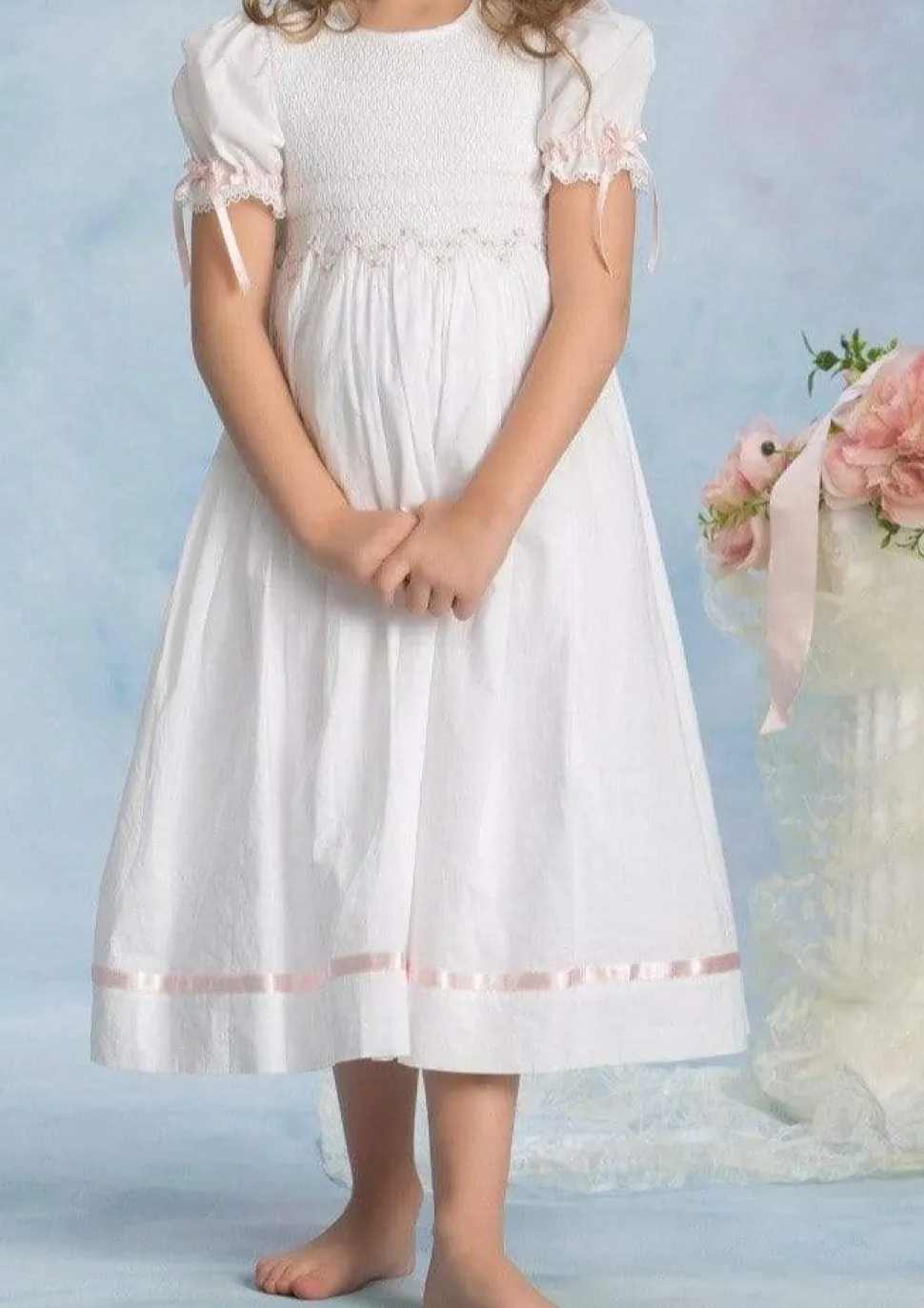 Ava Smocked Dress