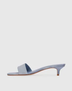 Avery 35 in Blue Satin