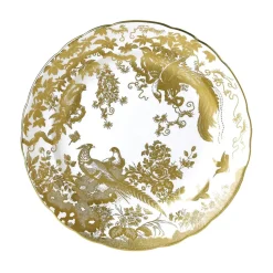 Aves Dinnerware in Gold