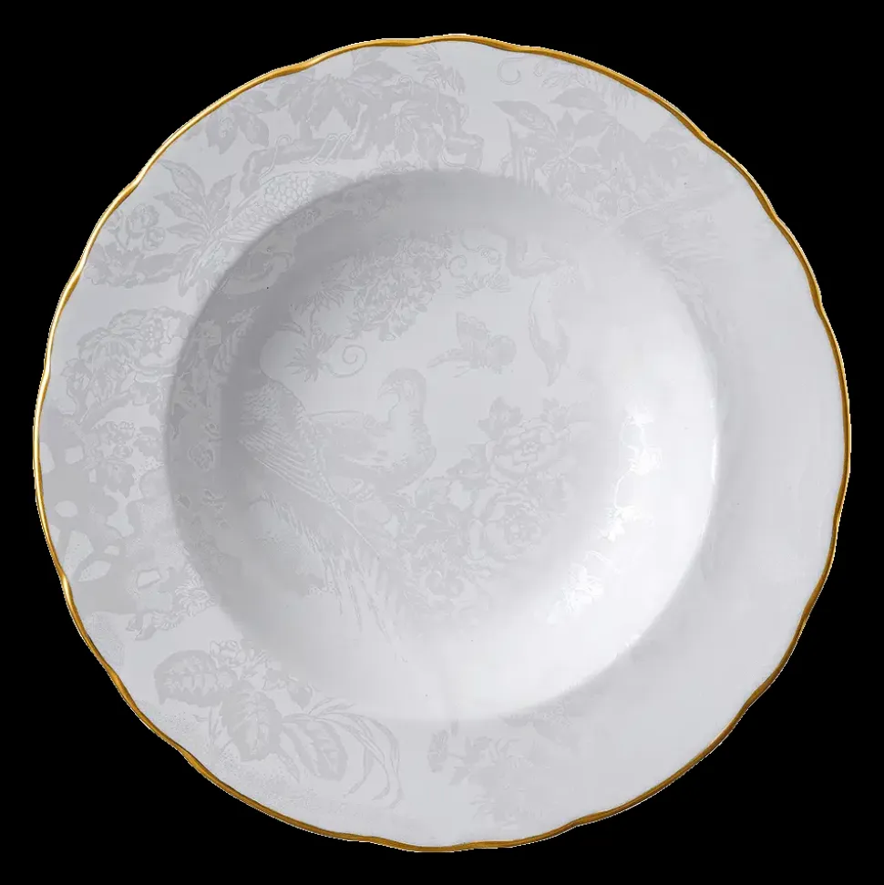 Aves Dinnerware in Pearl