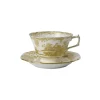 Aves Gold Tea Cup & Saucer