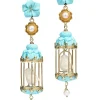 Aviary Classic in Turquoise & White