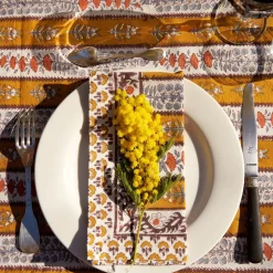 Avignon Napkins Dijon & Blue, Set of 6