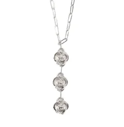 Awakening of Flora Necklace Silver