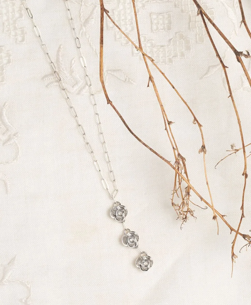 Awakening of Flora Necklace Silver