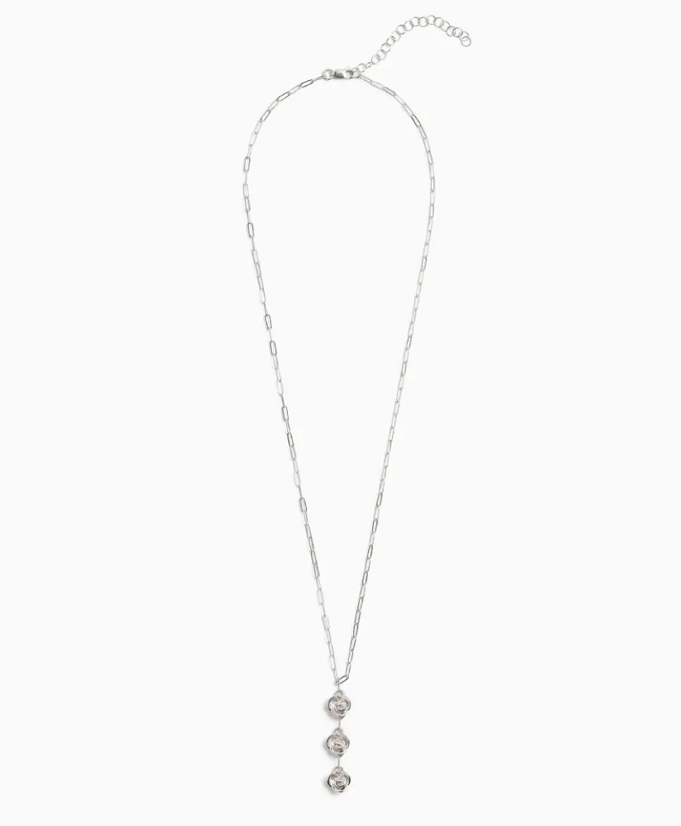 Awakening of Flora Necklace Silver
