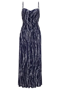 Azalea Dress in Avalon Evening Blue