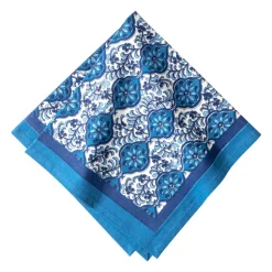 Azulejo Blue Napkins, Set of 6
