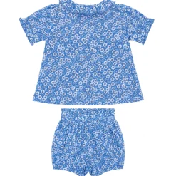 Baby Girl Rosebay Puff Sleeve Bloomer Set