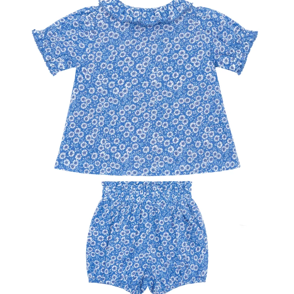 Baby Girl Rosebay Puff Sleeve Bloomer Set
