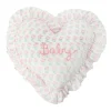 Baby Heart Ruffle Pillow