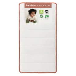 babyletto x Avocado Dual-stage, Organic & Non-Toxic Crib Mattress in White