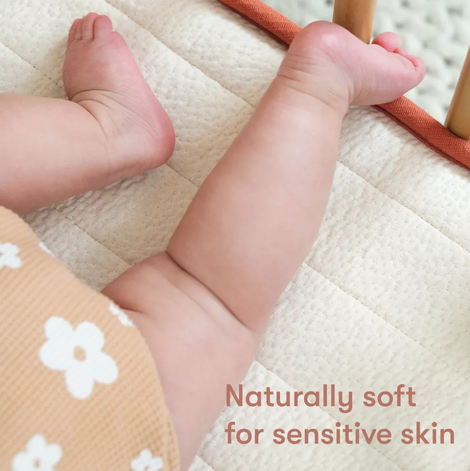 babyletto x Avocado Organic Mini Crib Mattress in White