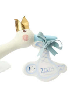 Baby's First Holiday Ornament in Blue