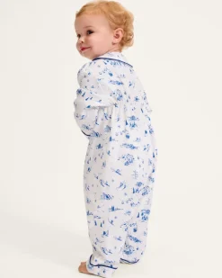 Baby’s Twill Cambridge Romper in Chalet Toile