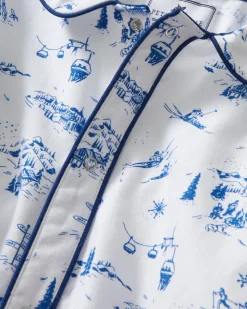 Baby’s Twill Cambridge Romper in Chalet Toile