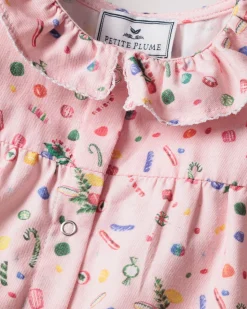 Baby’s Twill Madeline Romper in Vintage Sweets