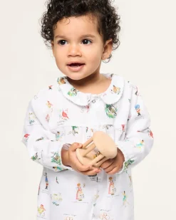 Baby's Twill Madeline Romper in 12 Days of Christmas