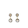 Back in Black Float Earrings