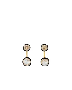 Back in Black Float Earrings