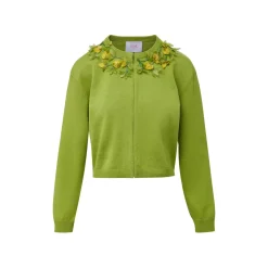 Bailey Knit Jacket With Jardin Embellishment