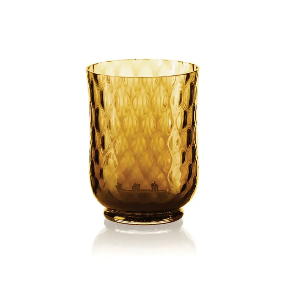 Balloton Wine Glass Amber
