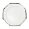 Bamboo Dinner Plates in Platinum, Set of 6