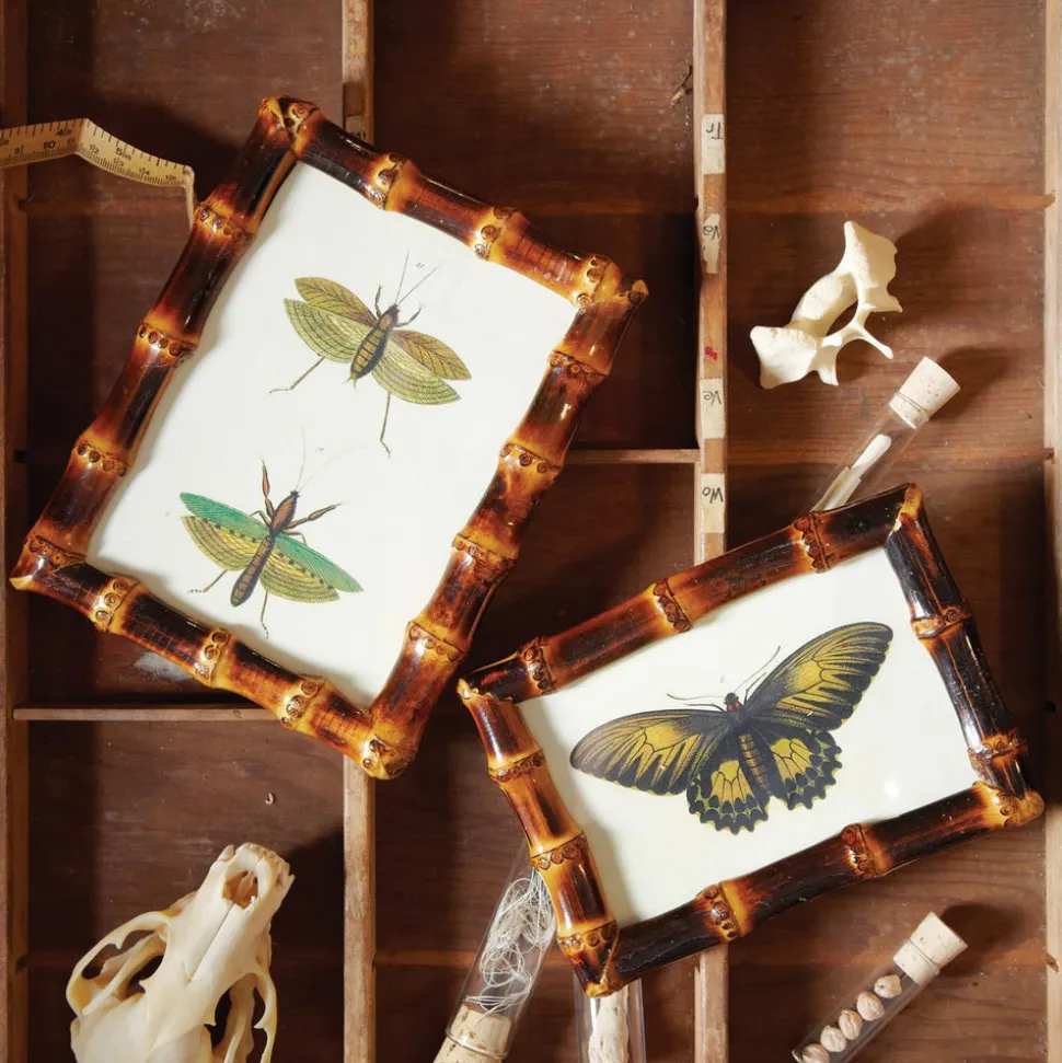 Bamboo Photo Frames, Set of 2