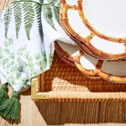 Bamboo Touch Salad / Dessert Plate, Set of 4