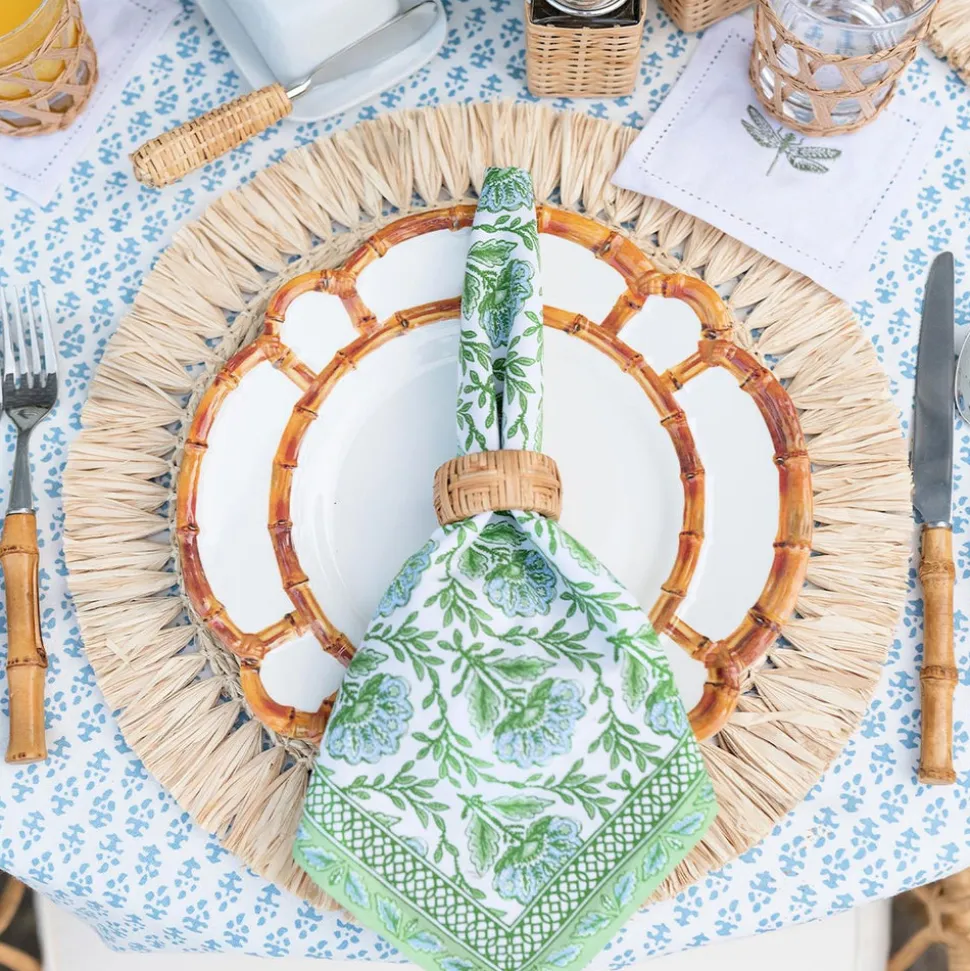 Bamboo Touch Salad / Dessert Plate, Set of 4