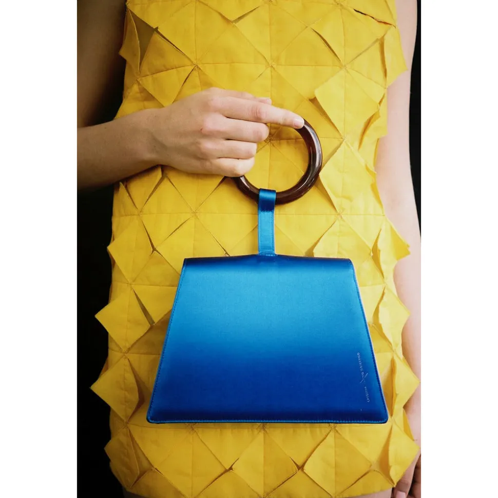 Bangle Bag in Electric Blue
