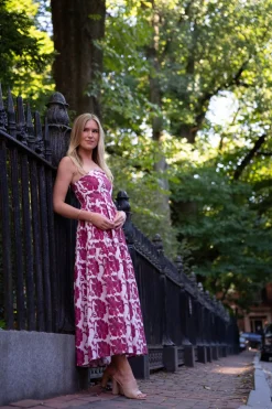Barbie Dress in Dahlia