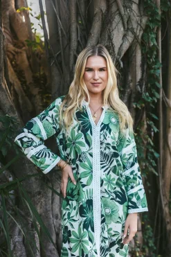 Bardot Caftan Joy in Green